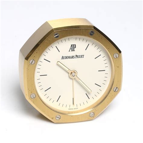 audemars piguet royal oak table clock|Piguet royal oak collection.